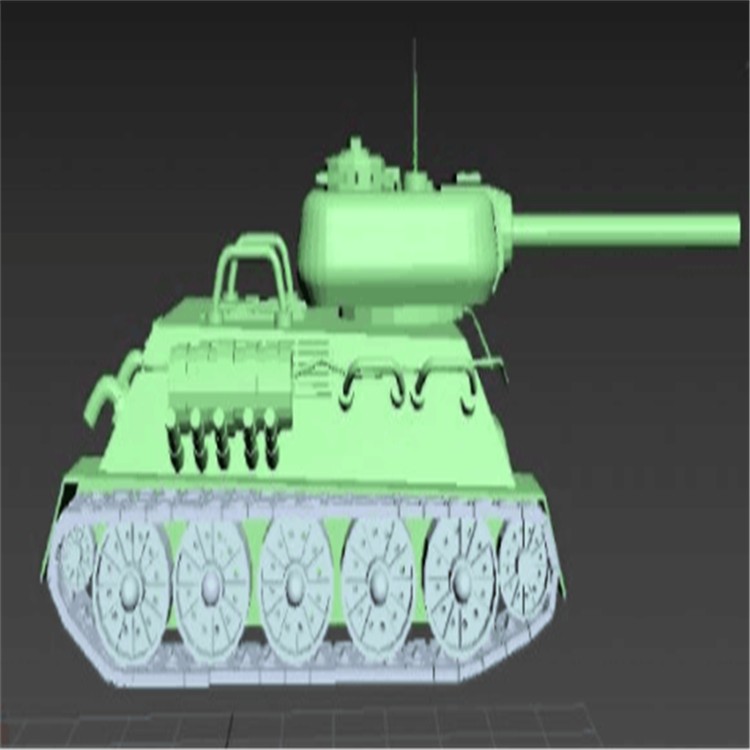 竞秀充气军用坦克模型